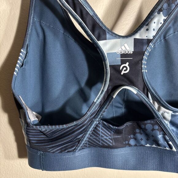 Adidas x Peloton Digi Motion HEAT.RDY Sport Bra Women's Size Medium Activewear - Picture 10 of 16